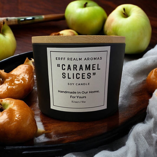 "Caramel Slices" Soy Candle