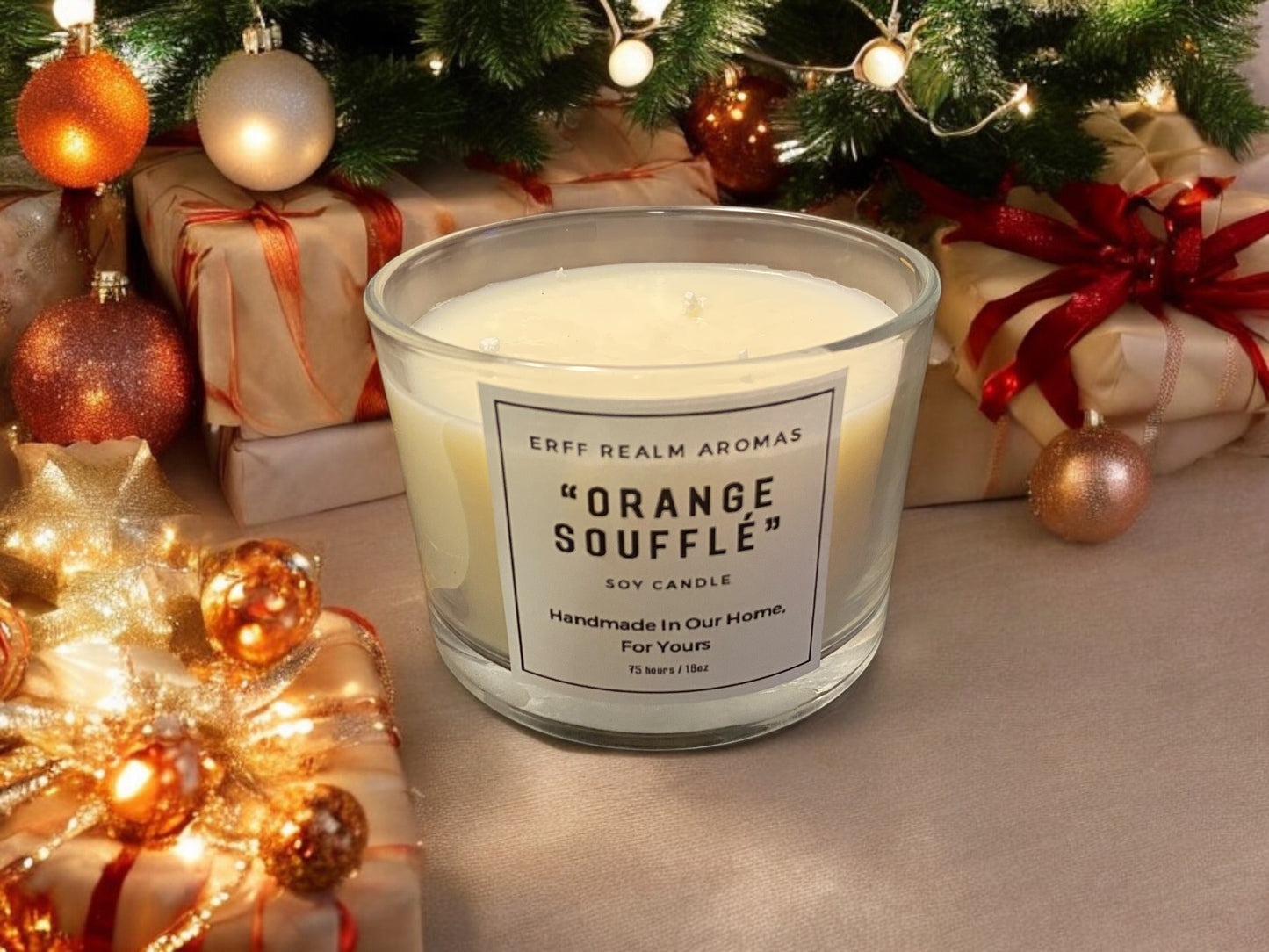 "Orange Soufflé" Soy Candle