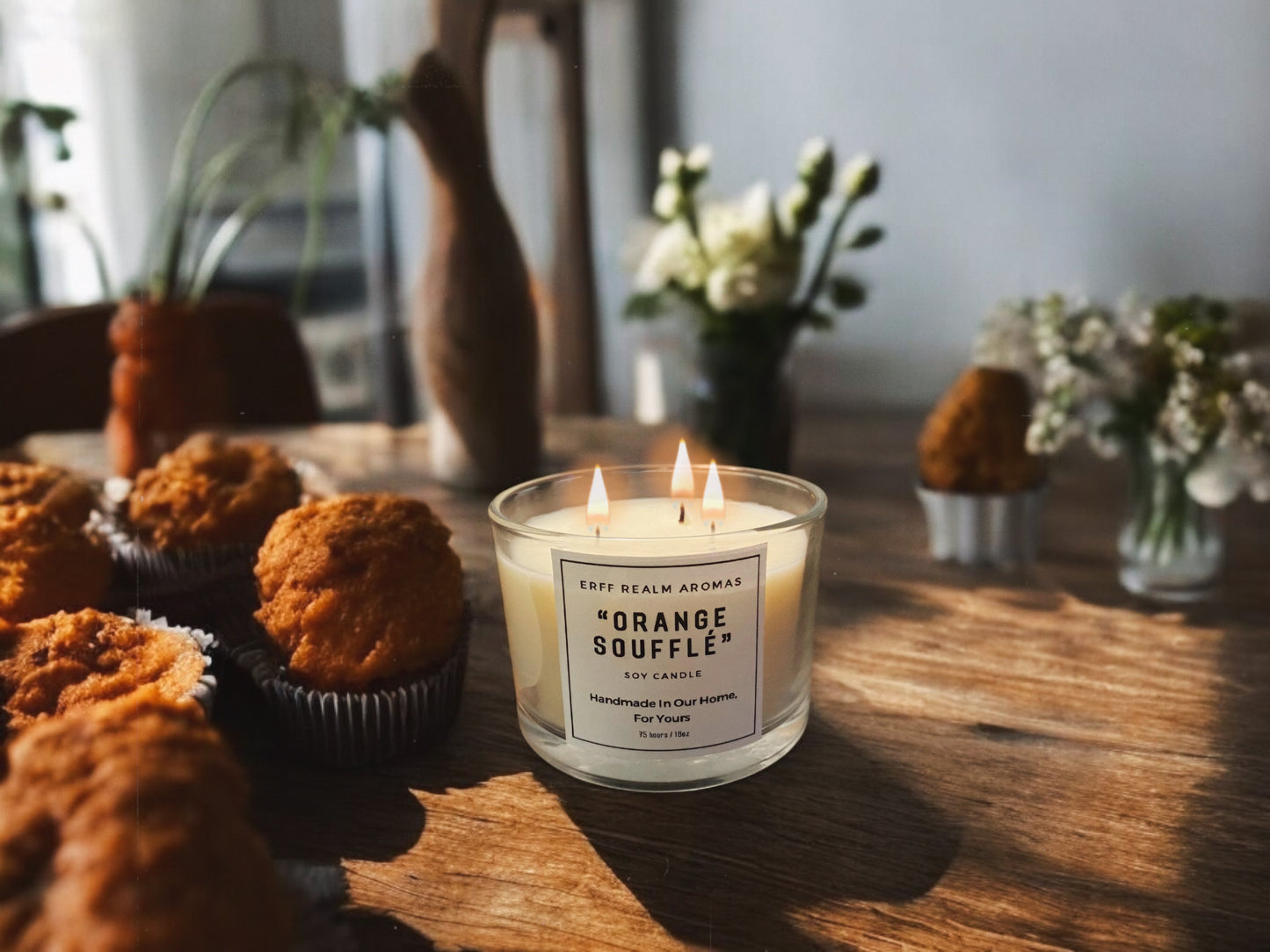 "Orange Soufflé" Soy Candle