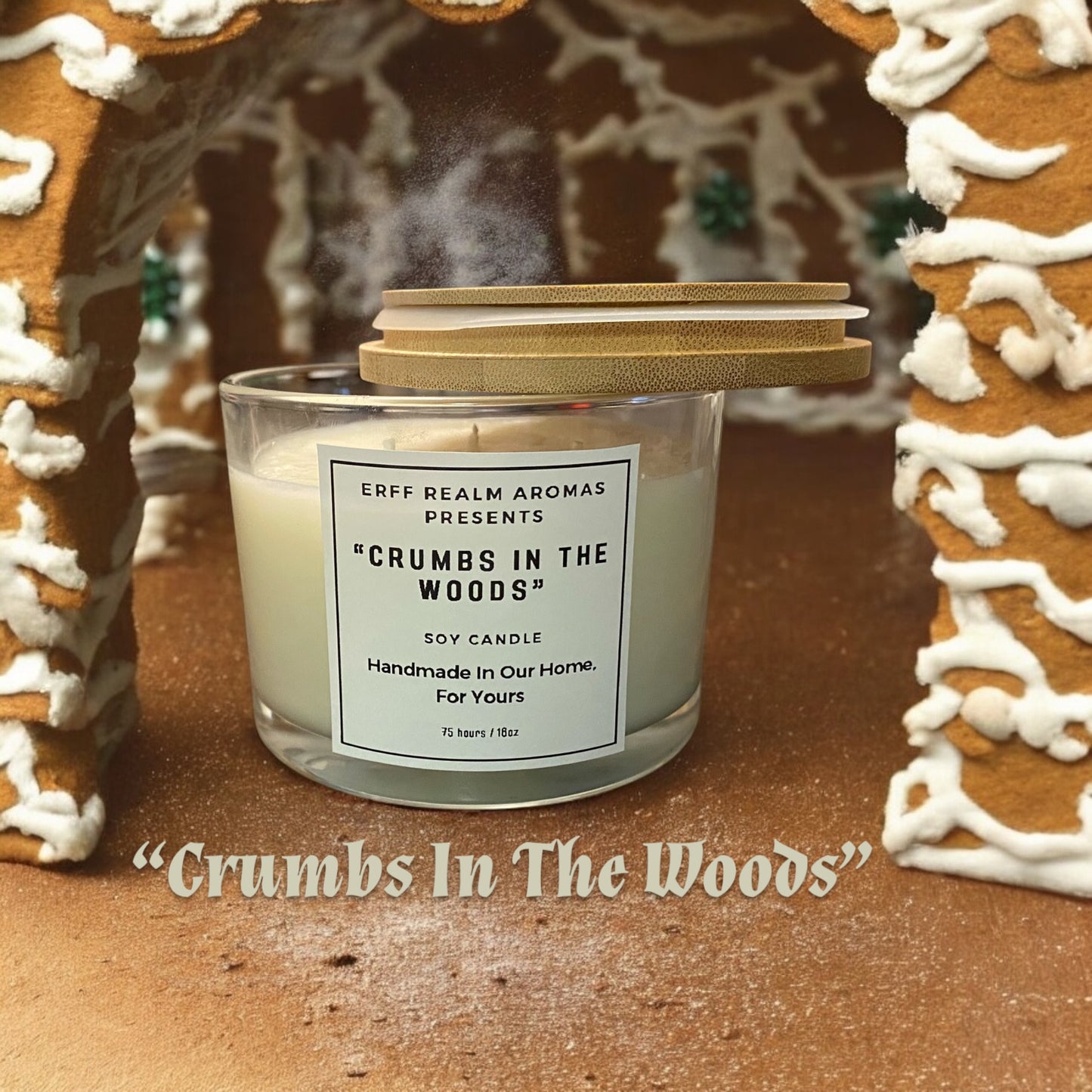 "Crumbs In The Woods" Soy Candle