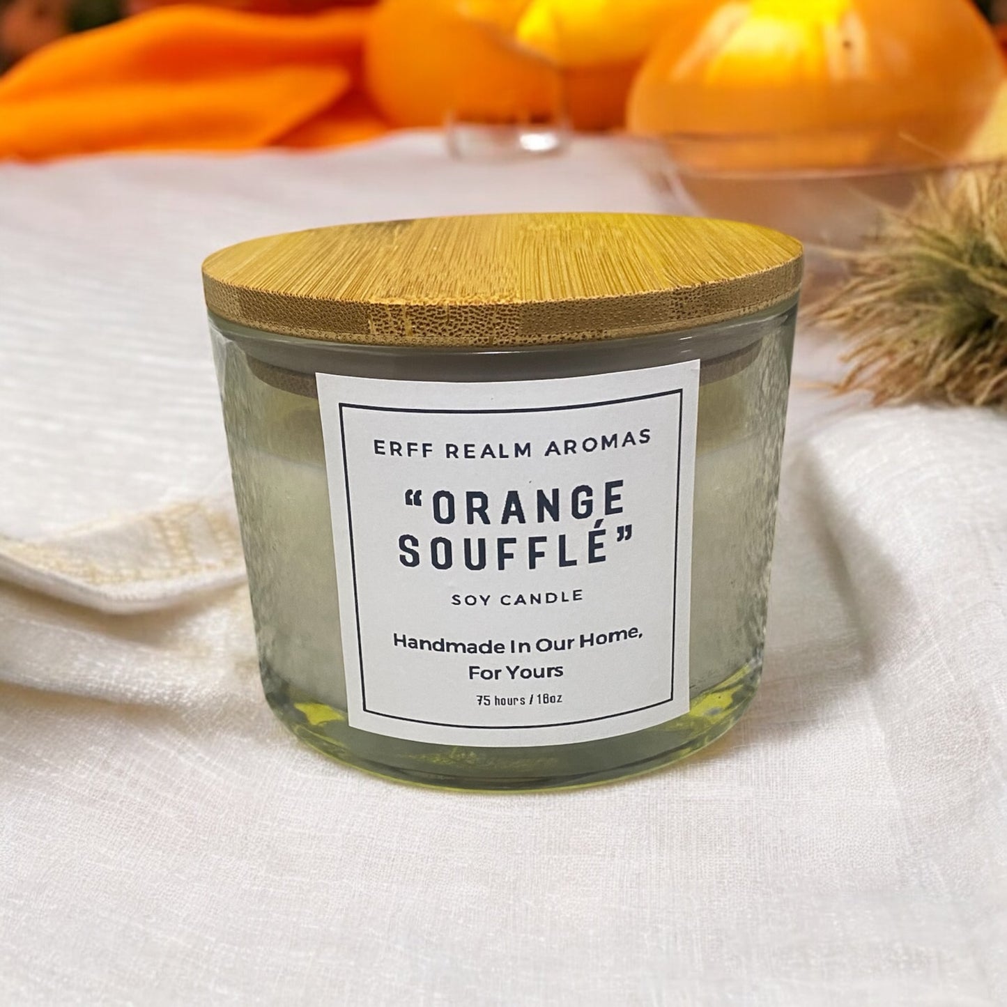 "Orange Soufflé" Soy Candle